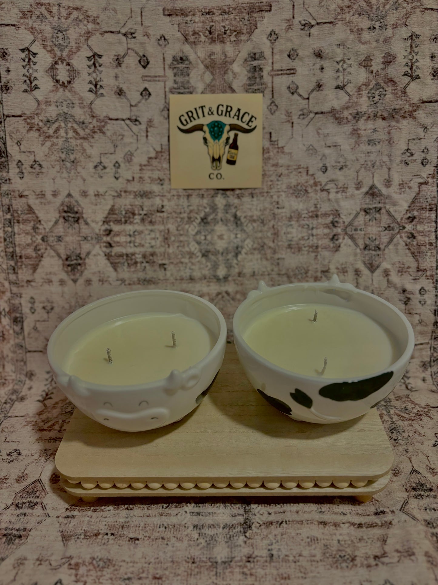 Cow Candle