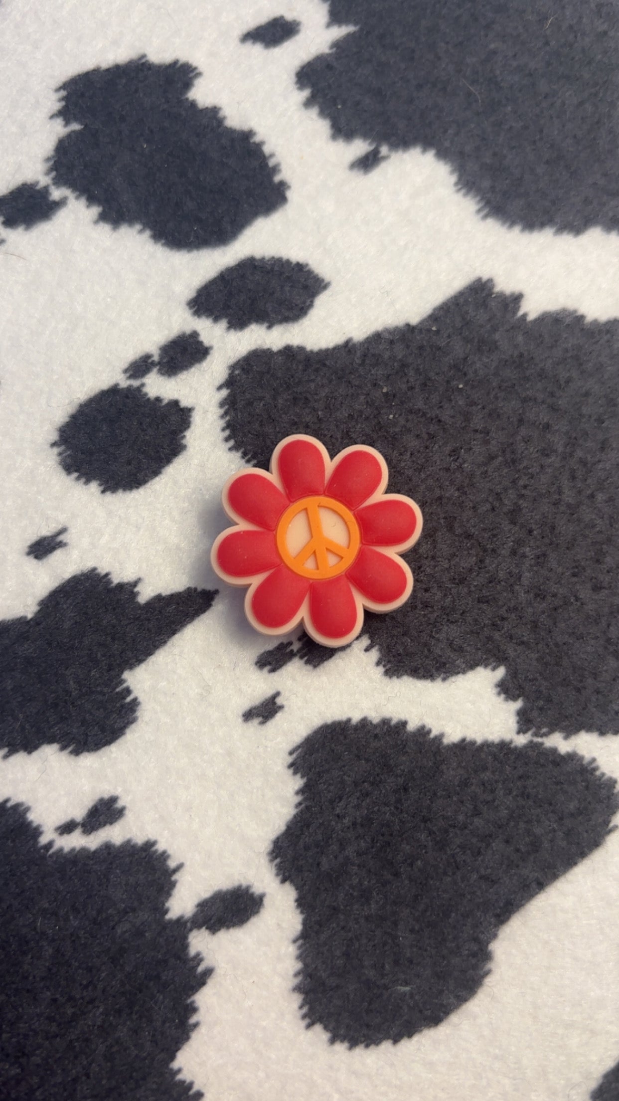 peace flower charm